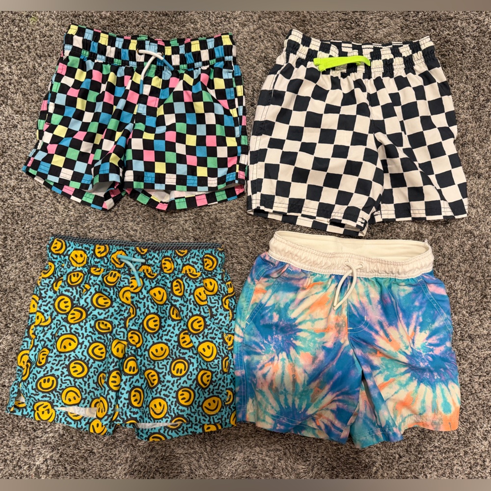 Bundle of Little Boy Swim Trunks